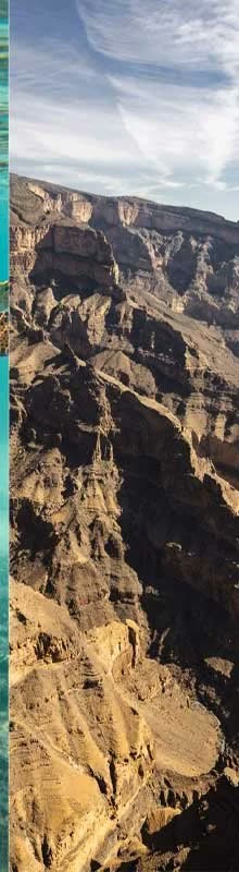Jebel Shams canyon, Oman